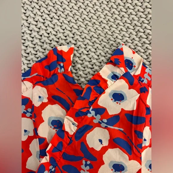 NWT Anthropologie Hutch Strapless Floral Ruffle Top - Picture 8 of 12